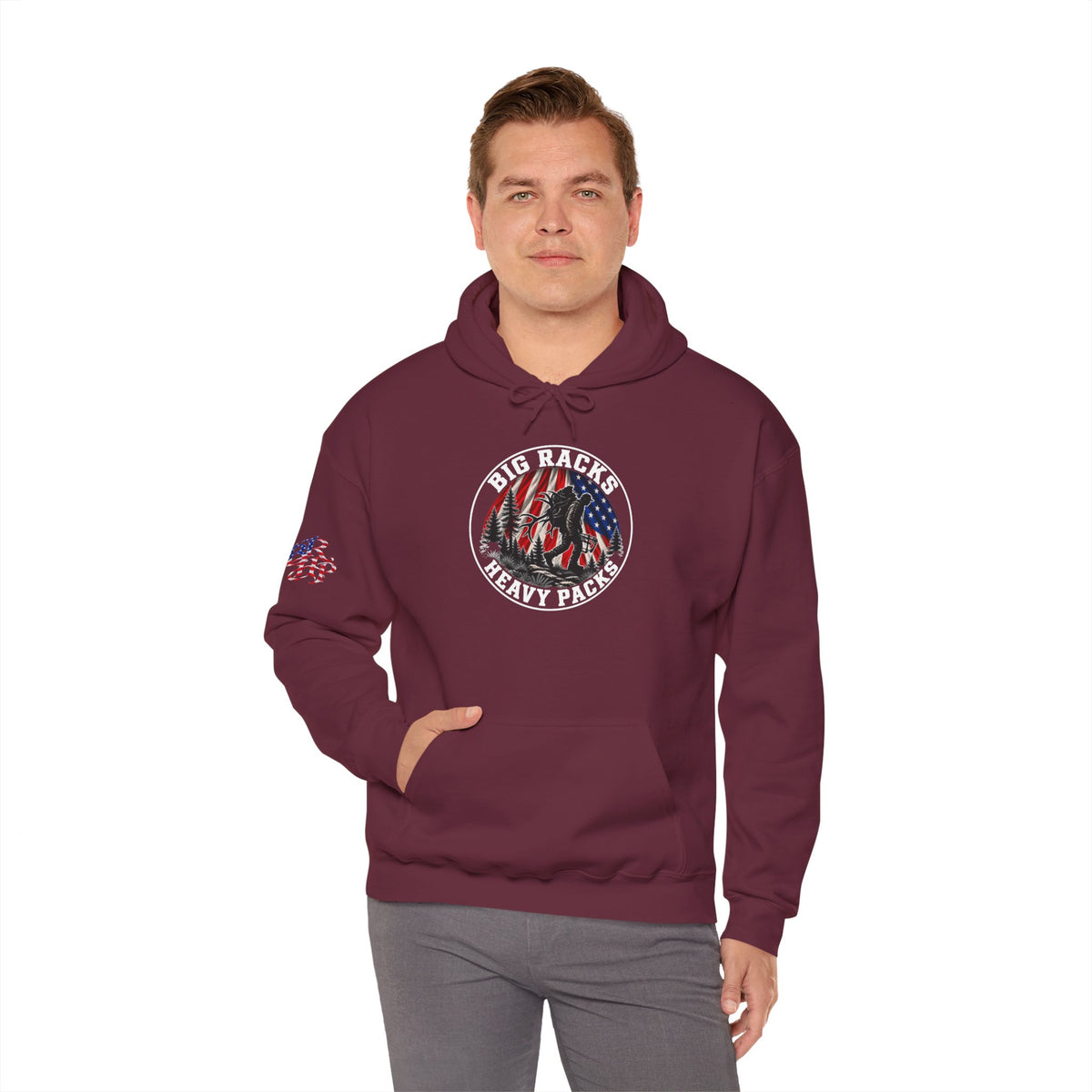 Big Racks Heavy Packer Graphic Hoodie
