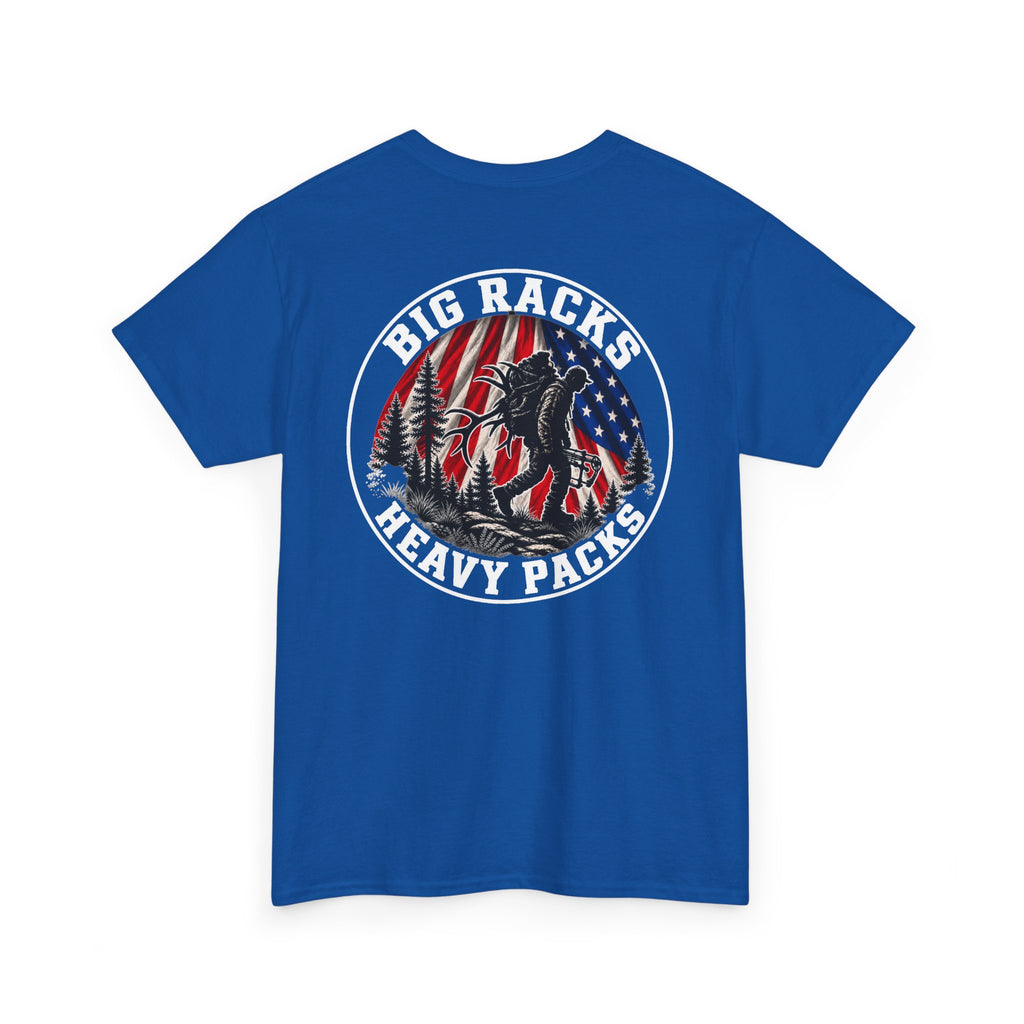 Big Racks Heavy Packs Hunting Graphic T-Shirt