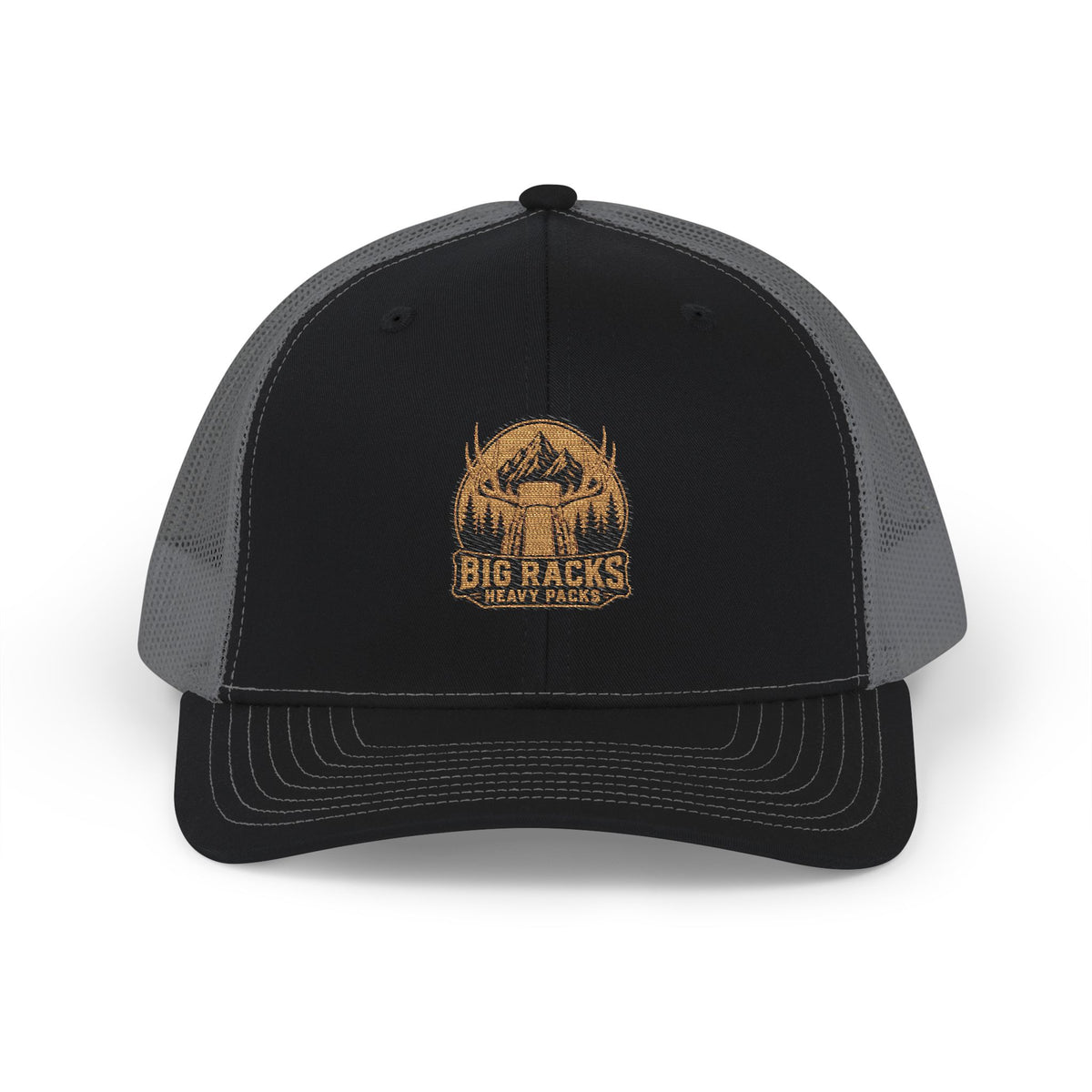 Vintage Outdoors Trucker Cap — 'Big Lakes' Embroidered Snapback