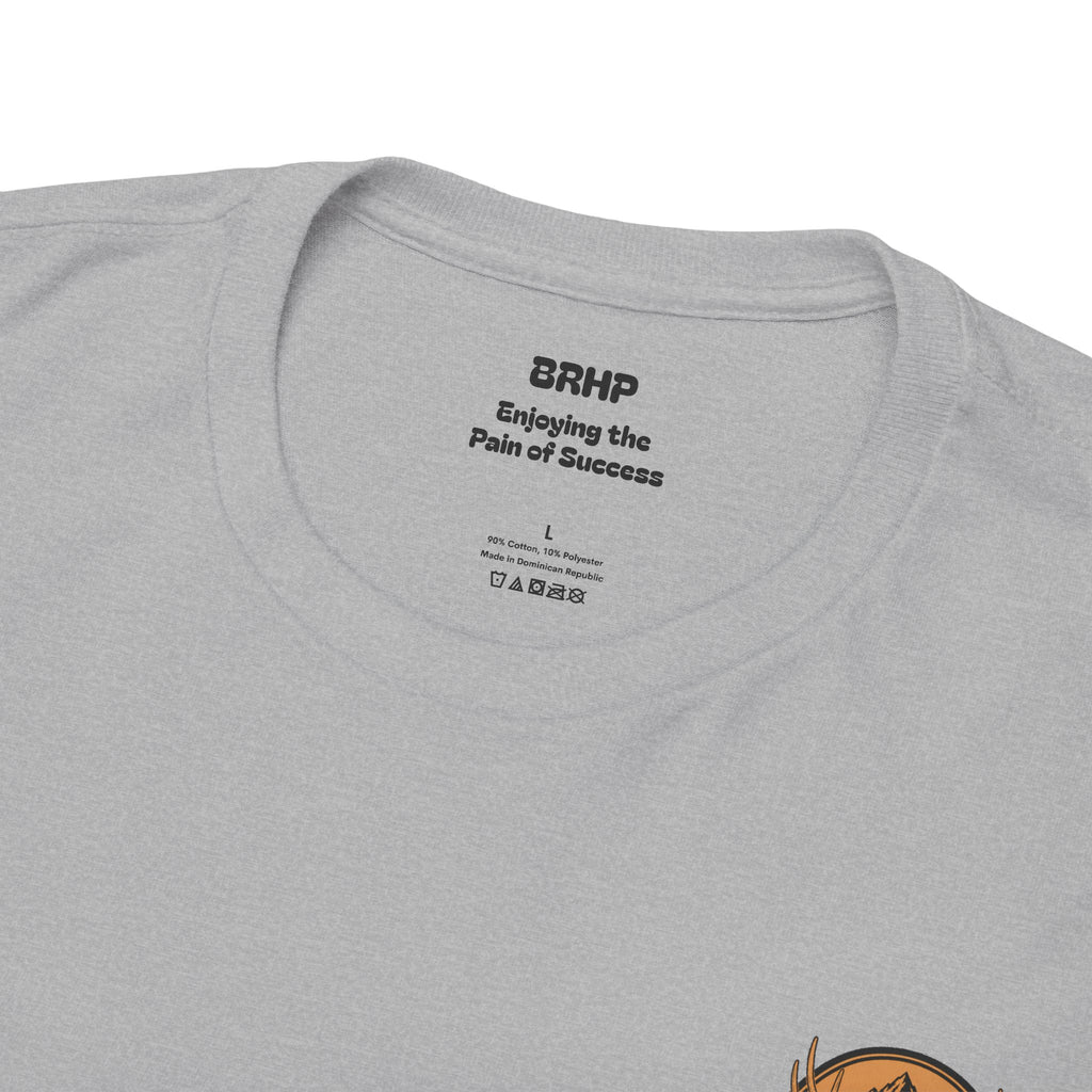 Hunting Tee — "Big Racks Heavy Packs" Antler Hunter Graphic Shirt