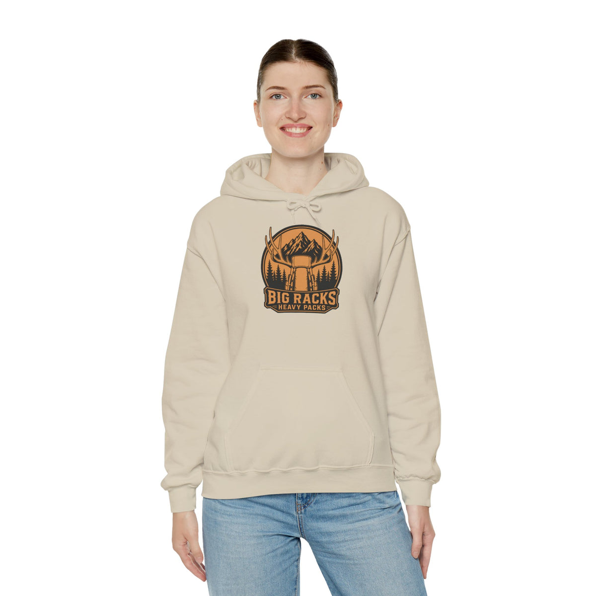Hoodie — Big Racks Hunting Logo Pullover