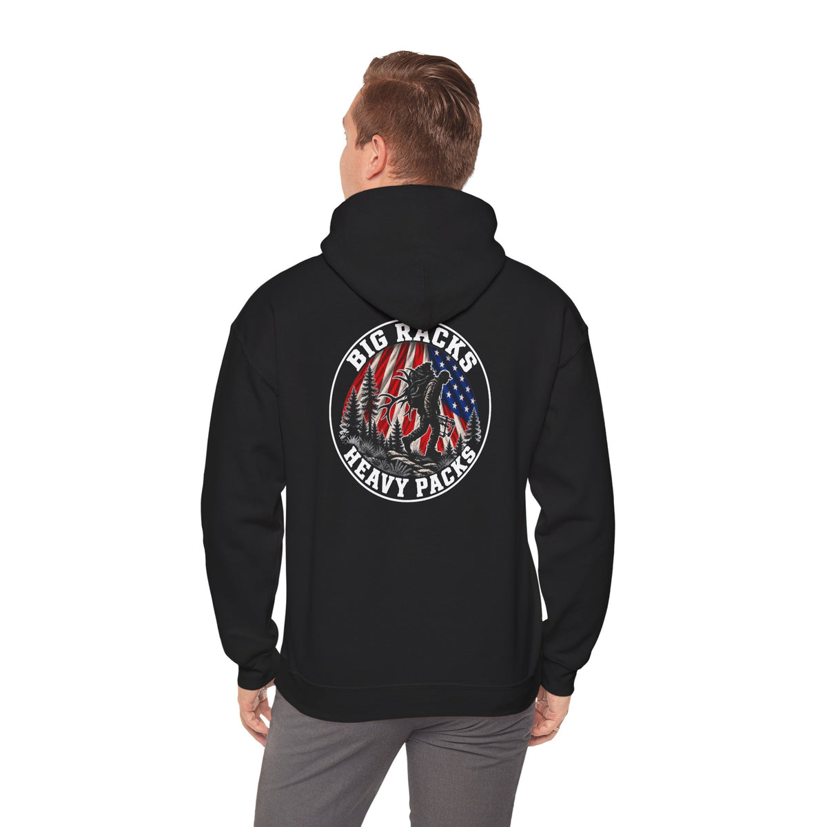 Big Rucks Heavy Pack Eagle Graphic Hoodie