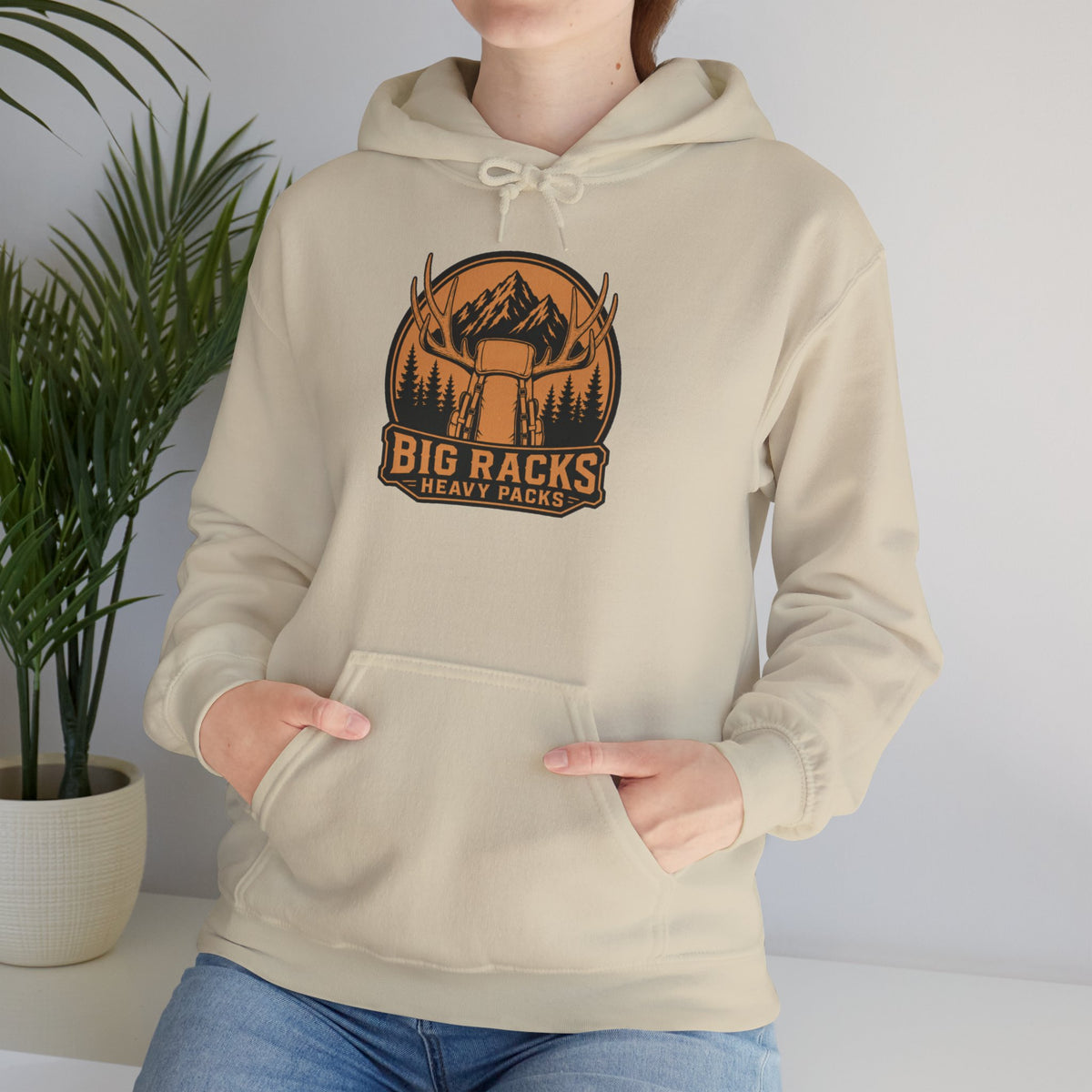 Hoodie — Big Racks Hunting Logo Pullover