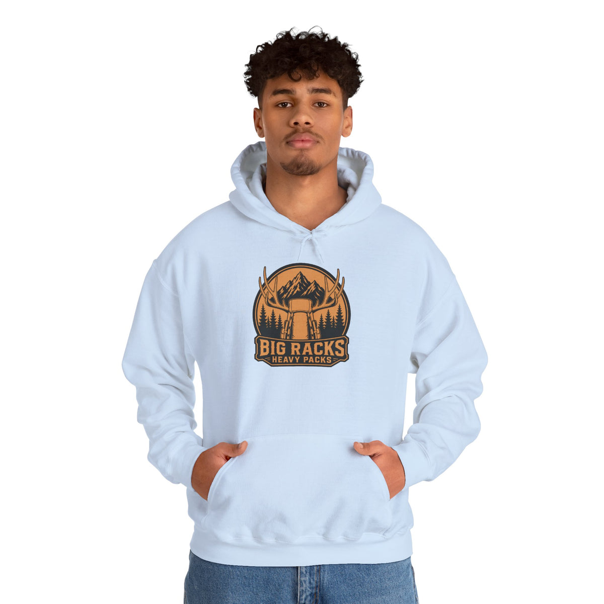 Hoodie — Big Racks Hunting Logo Pullover