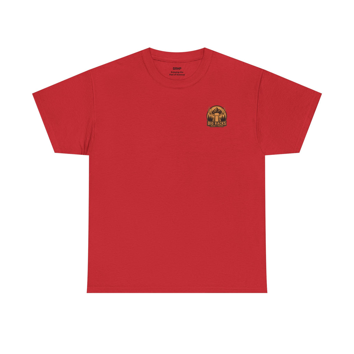 Hunting Tee — "Big Racks Heavy Packs" Antler Hunter Graphic Shirt