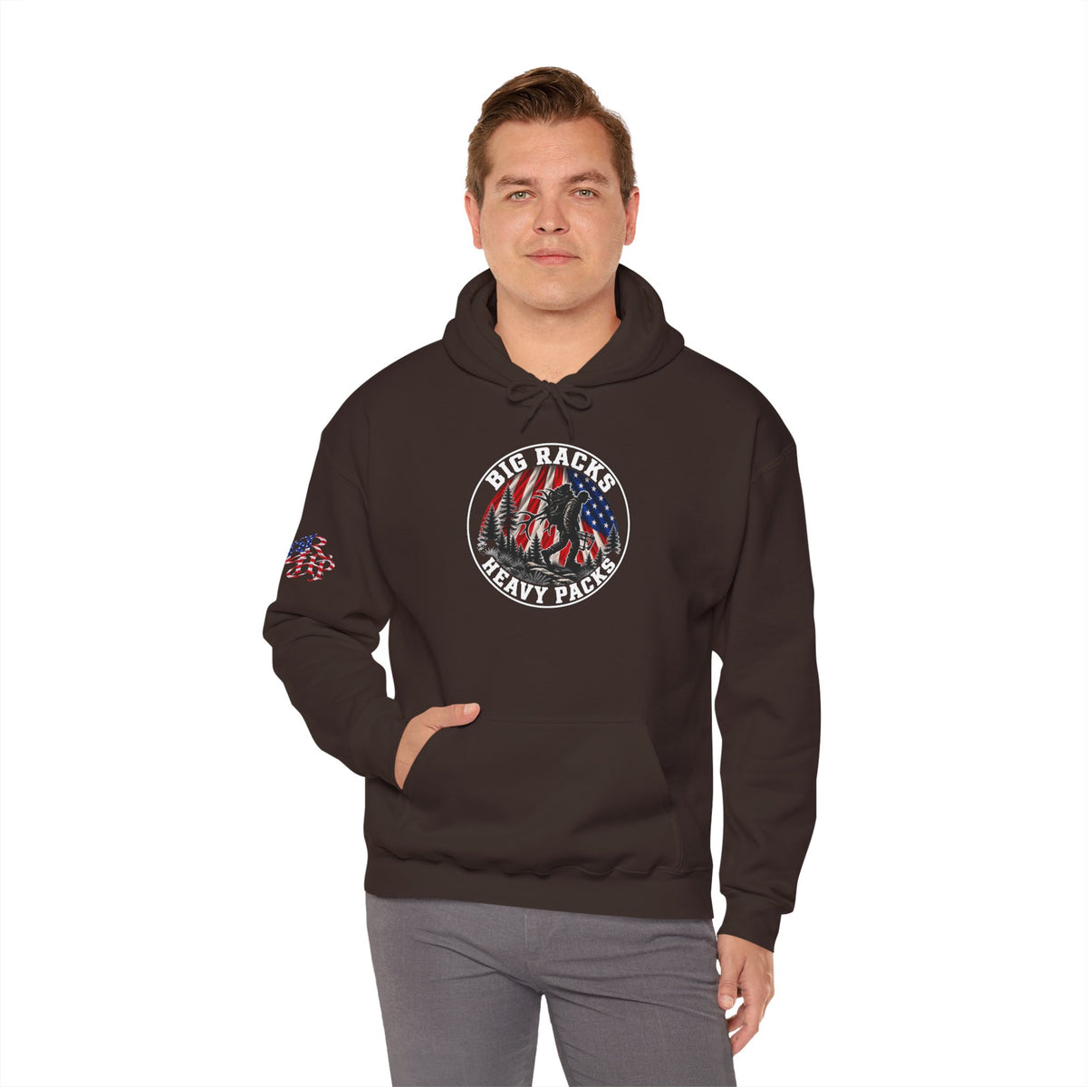 Big Racks Heavy Packer Graphic Hoodie