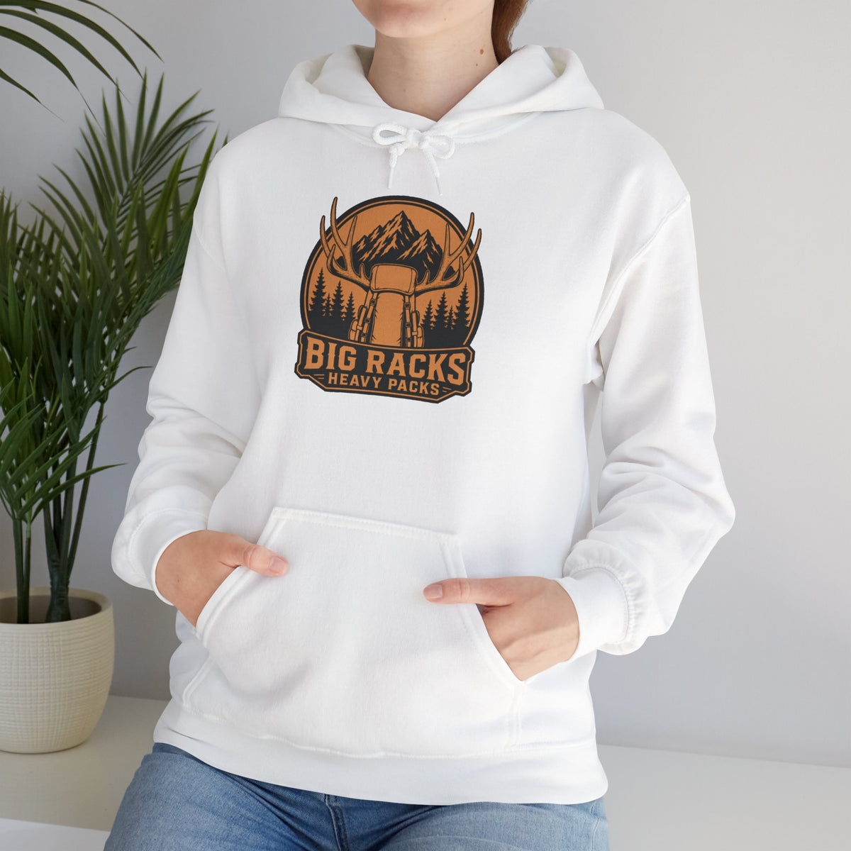 Hoodie — Big Racks Hunting Logo Pullover