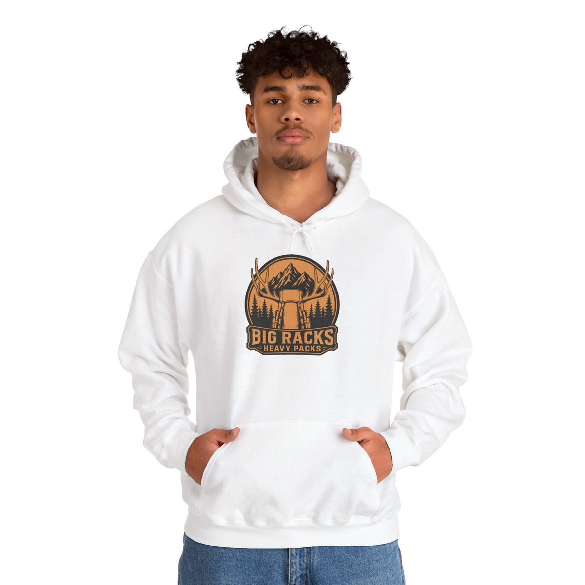 Hoodie — Big Racks Hunting Logo Pullover