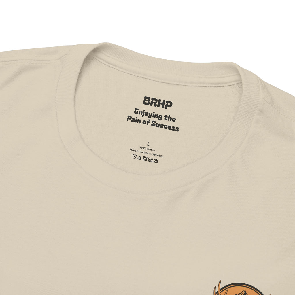 Hunting Tee — "Big Racks Heavy Packs" Antler Hunter Graphic Shirt