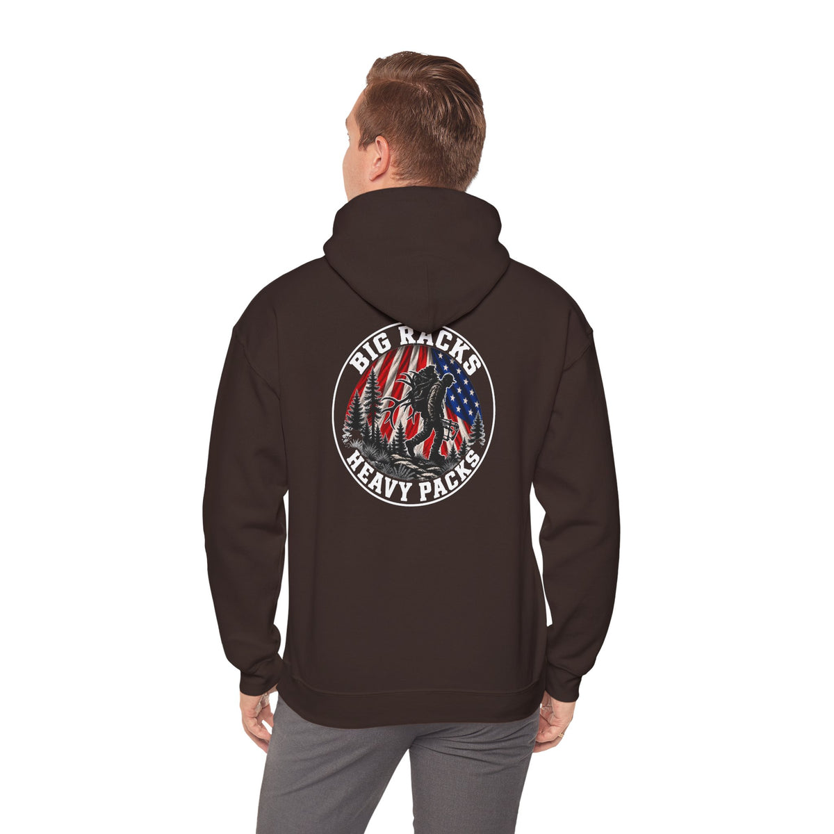 Big Rucks Heavy Pack Eagle Graphic Hoodie