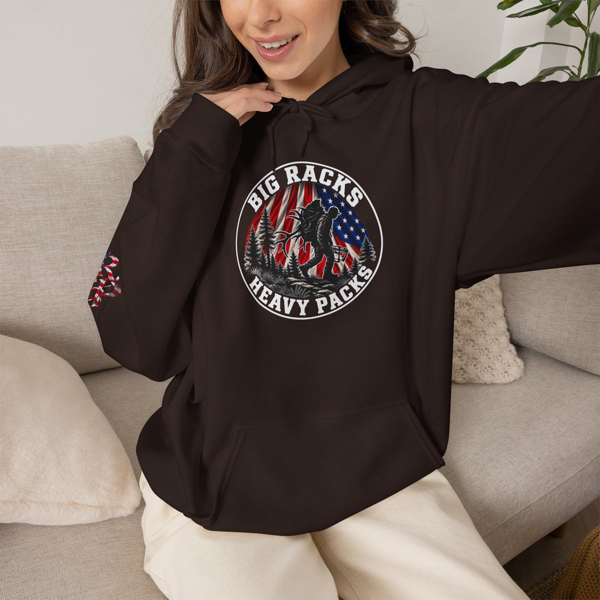 Big Racks Heavy Packer Graphic Hoodie