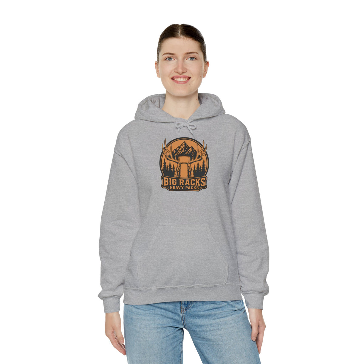 Hoodie — Big Racks Hunting Logo Pullover