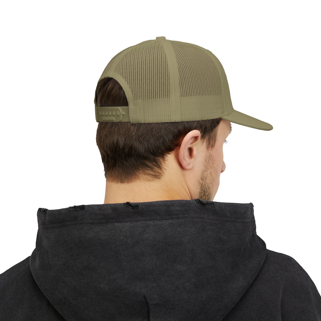 Vintage Outdoors Trucker Cap — 'Big Lakes' Embroidered Snapback