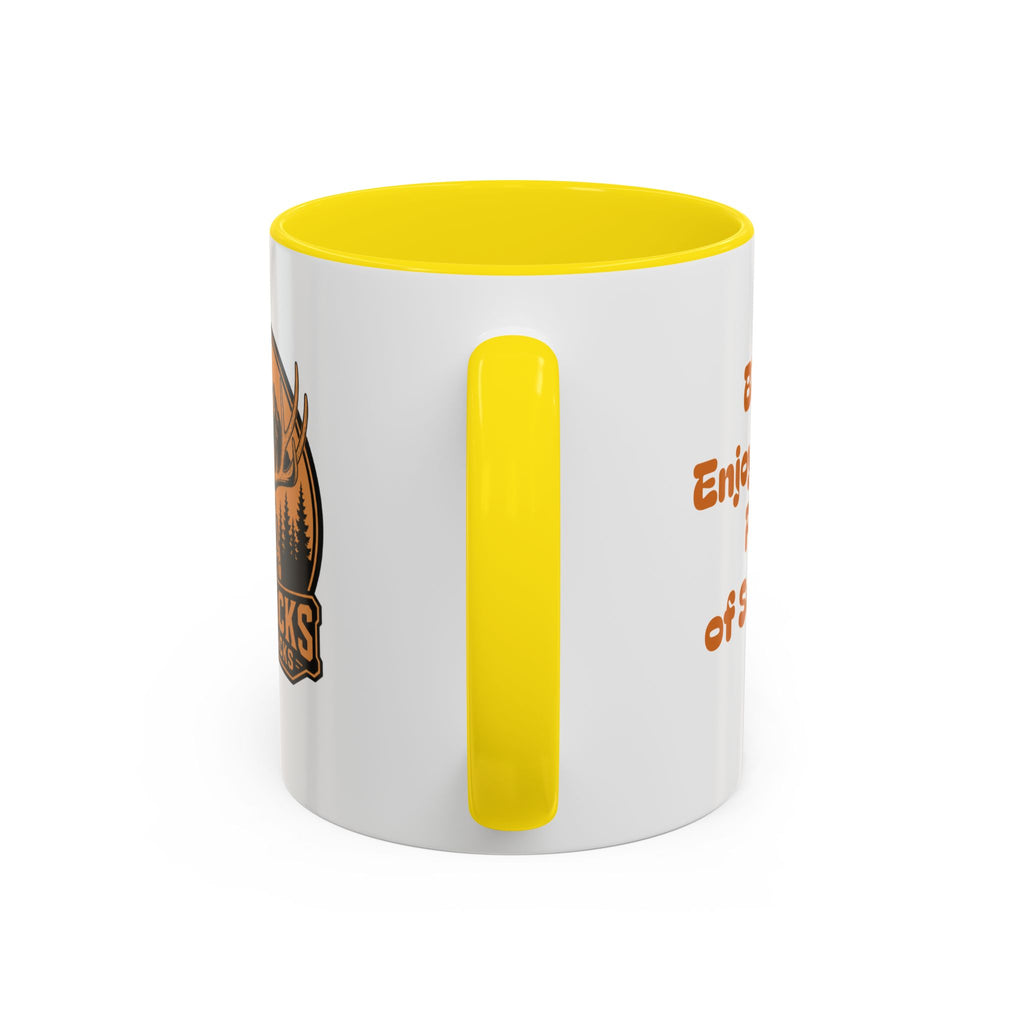 Big Racks Heavy Packs Coffee Mug — Outdoor Hunting Lodge Accent Mug