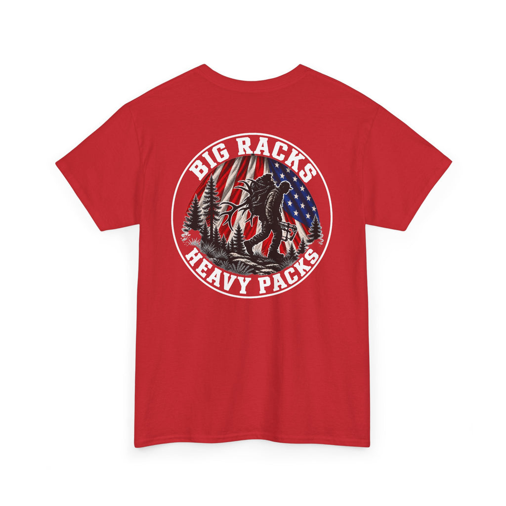 Big Racks Heavy Packs Hunting Graphic T-Shirt