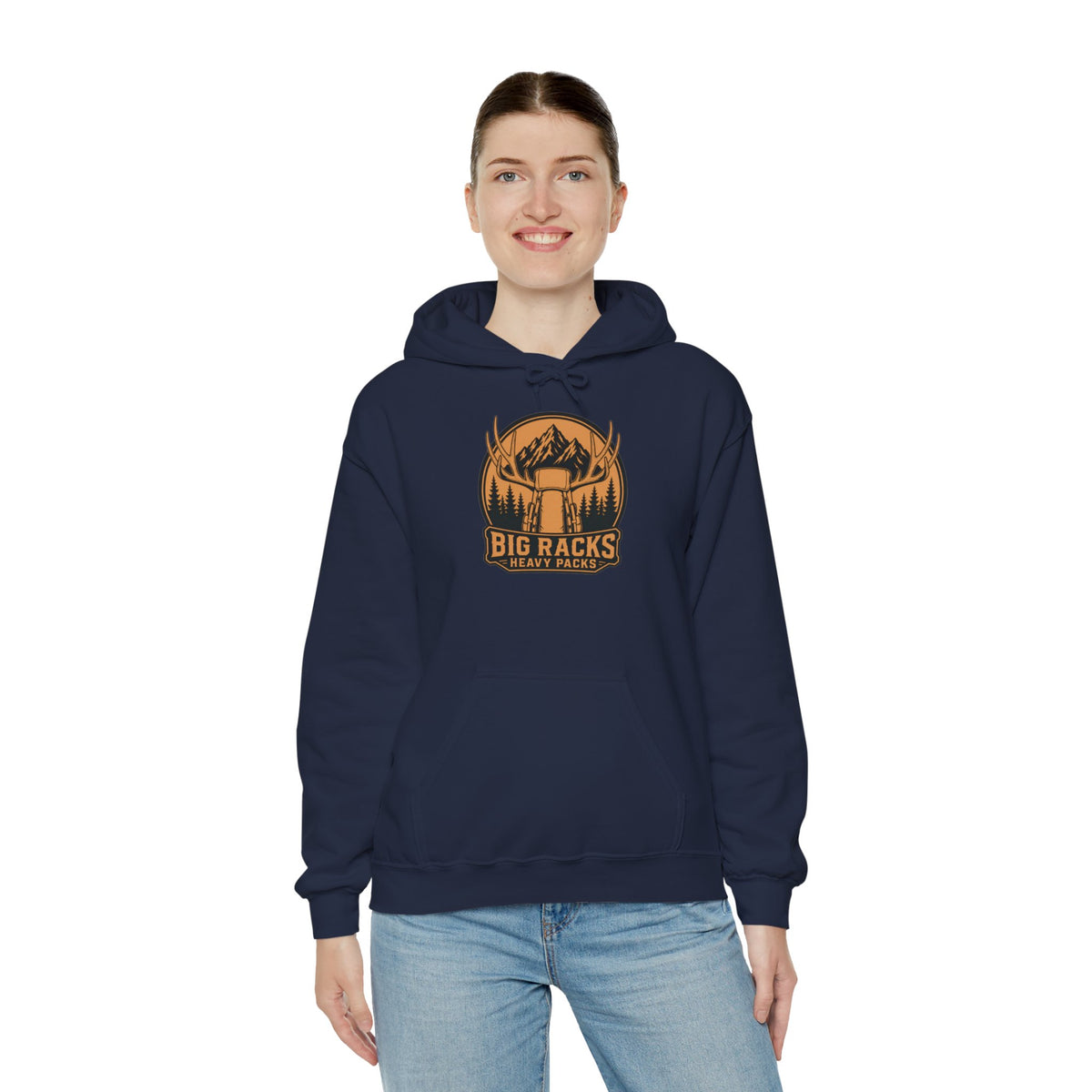 Hoodie — Big Racks Hunting Logo Pullover