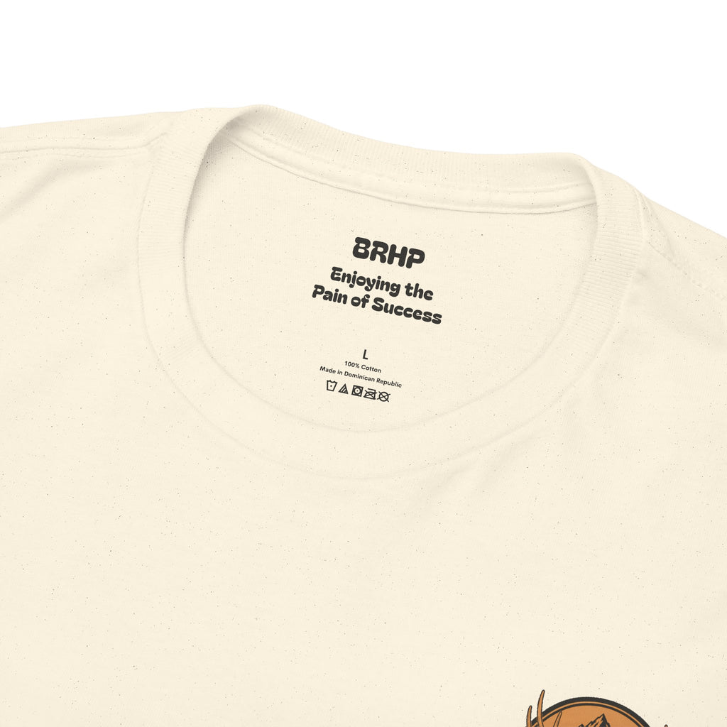 Hunting Tee — "Big Racks Heavy Packs" Antler Hunter Graphic Shirt