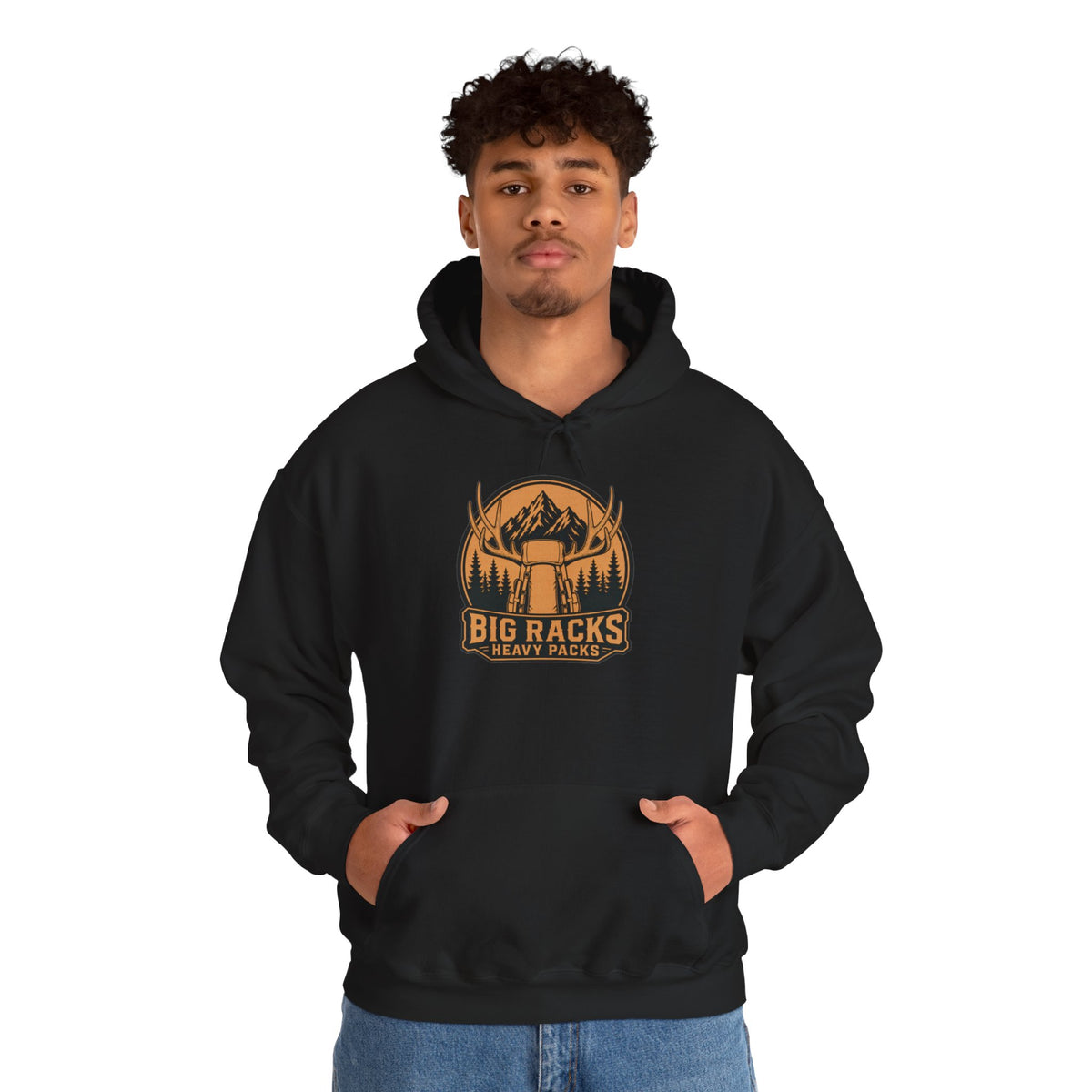 Hoodie — Big Racks Hunting Logo Pullover