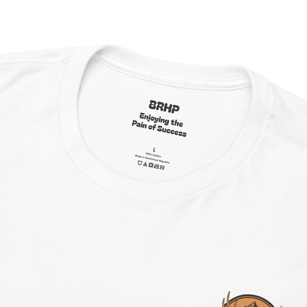 Hunting Tee — "Big Racks Heavy Packs" Antler Hunter Graphic Shirt