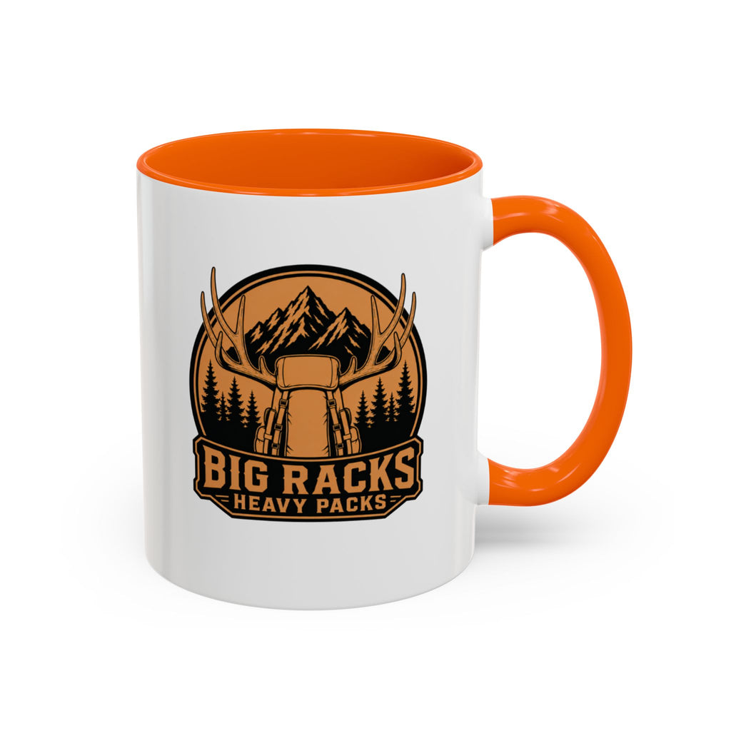 Big Racks Heavy Packs Coffee Mug — Outdoor Hunting Lodge Accent Mug