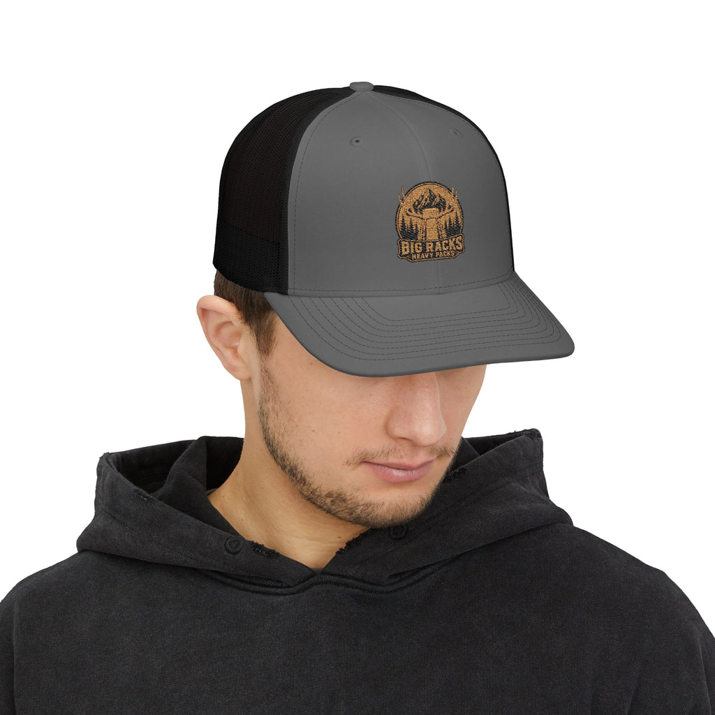 Vintage Outdoors Trucker Cap — 'Big Lakes' Embroidered Snapback