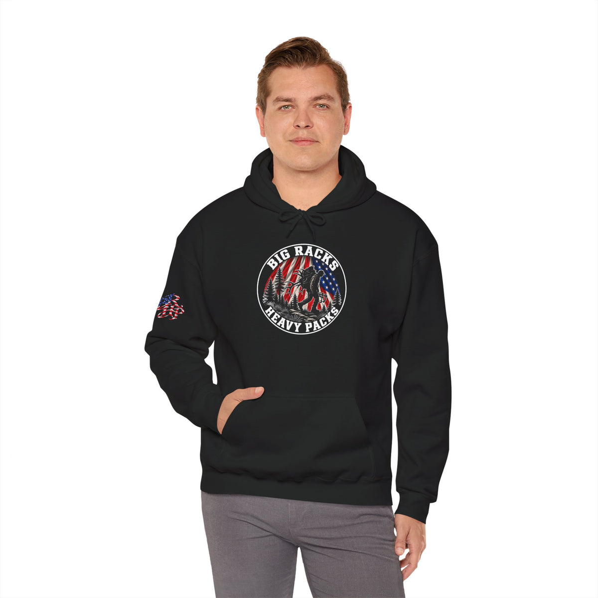 Big Racks Heavy Packer Graphic Hoodie