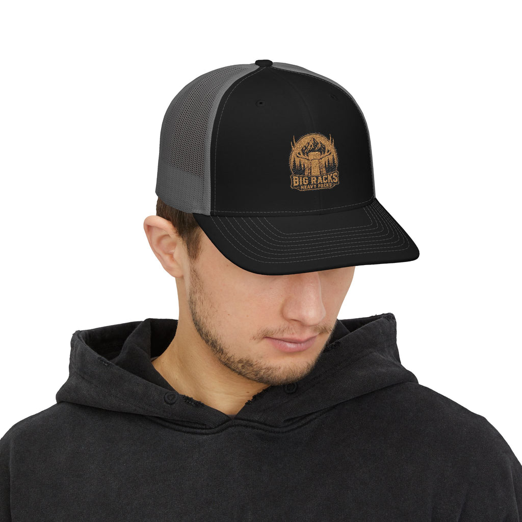 Vintage Outdoors Trucker Cap — 'Big Lakes' Embroidered Snapback