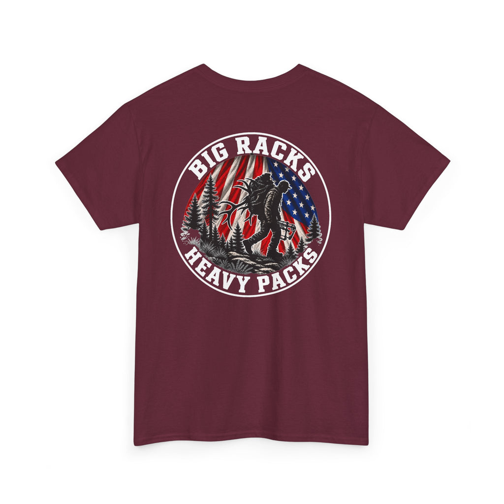 Big Racks Heavy Packs Hunting Graphic T-Shirt