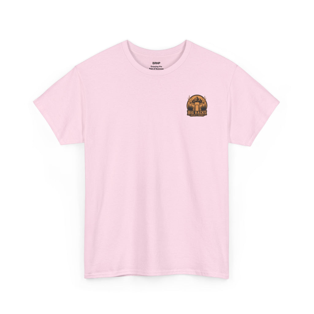 Hunting Tee — "Big Racks Heavy Packs" Antler Hunter Graphic Shirt