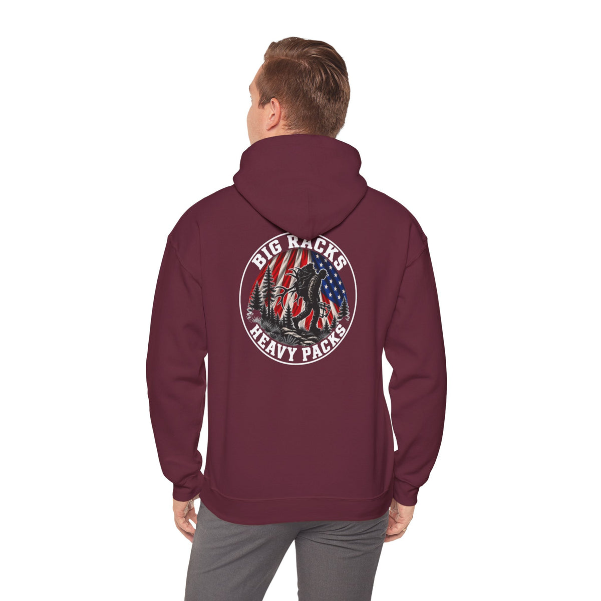 Big Rucks Heavy Pack Eagle Graphic Hoodie