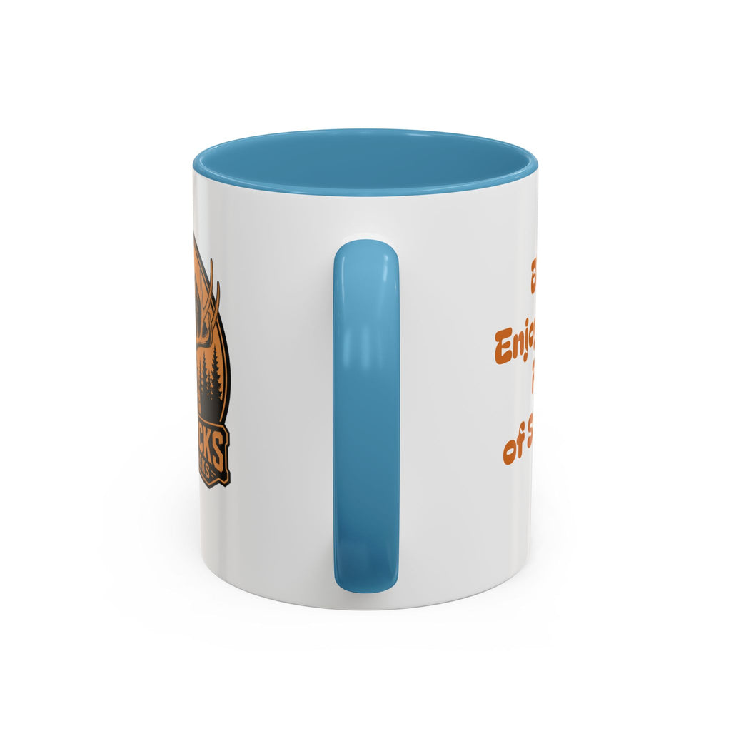 Big Racks Heavy Packs Coffee Mug — Outdoor Hunting Lodge Accent Mug