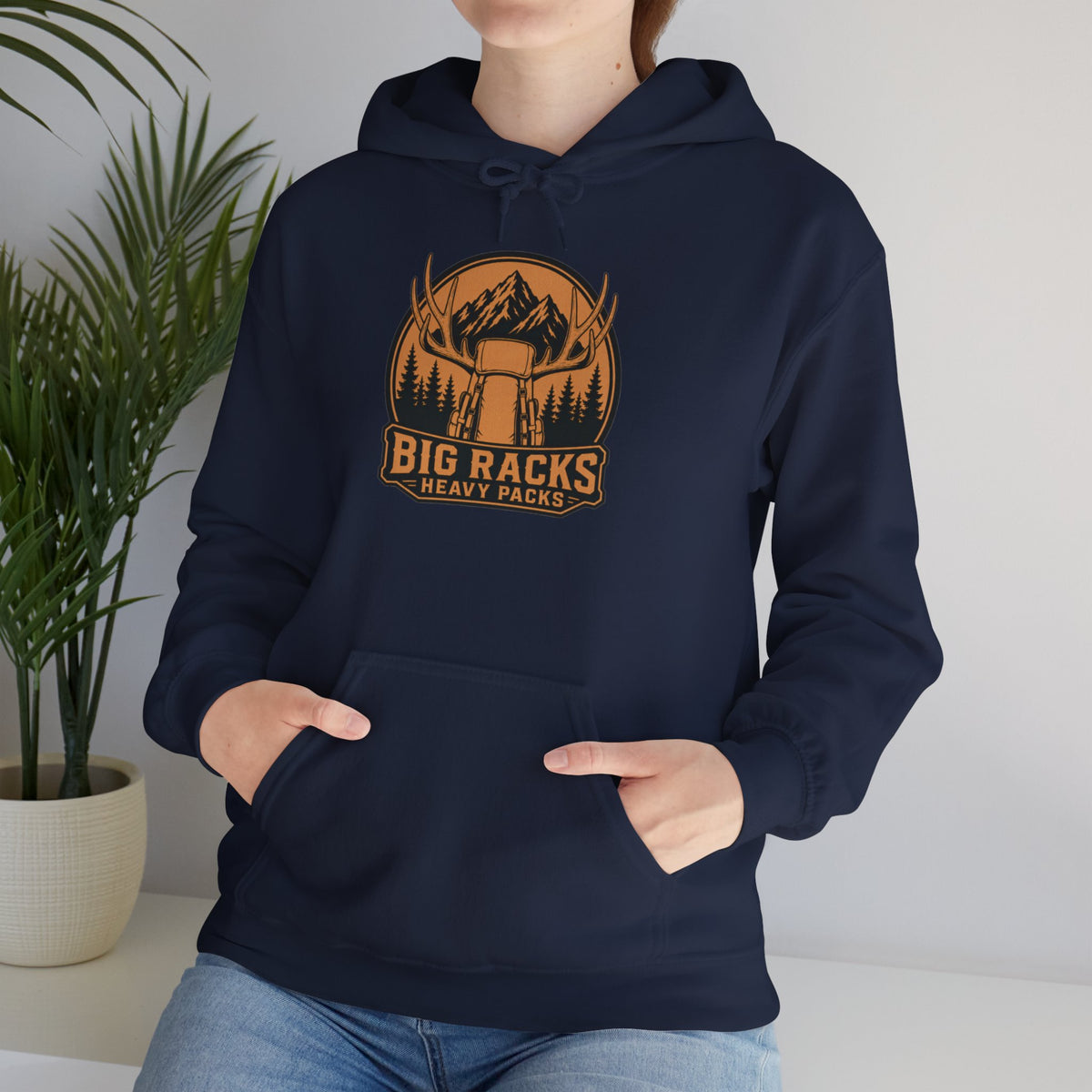 Hoodie — Big Racks Hunting Logo Pullover