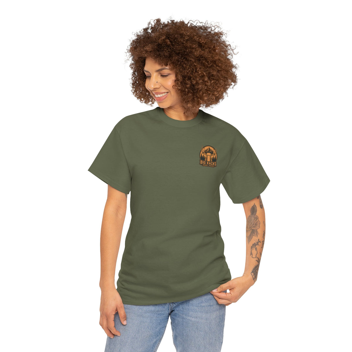 Big Racks Heavy Packs T-Shirt