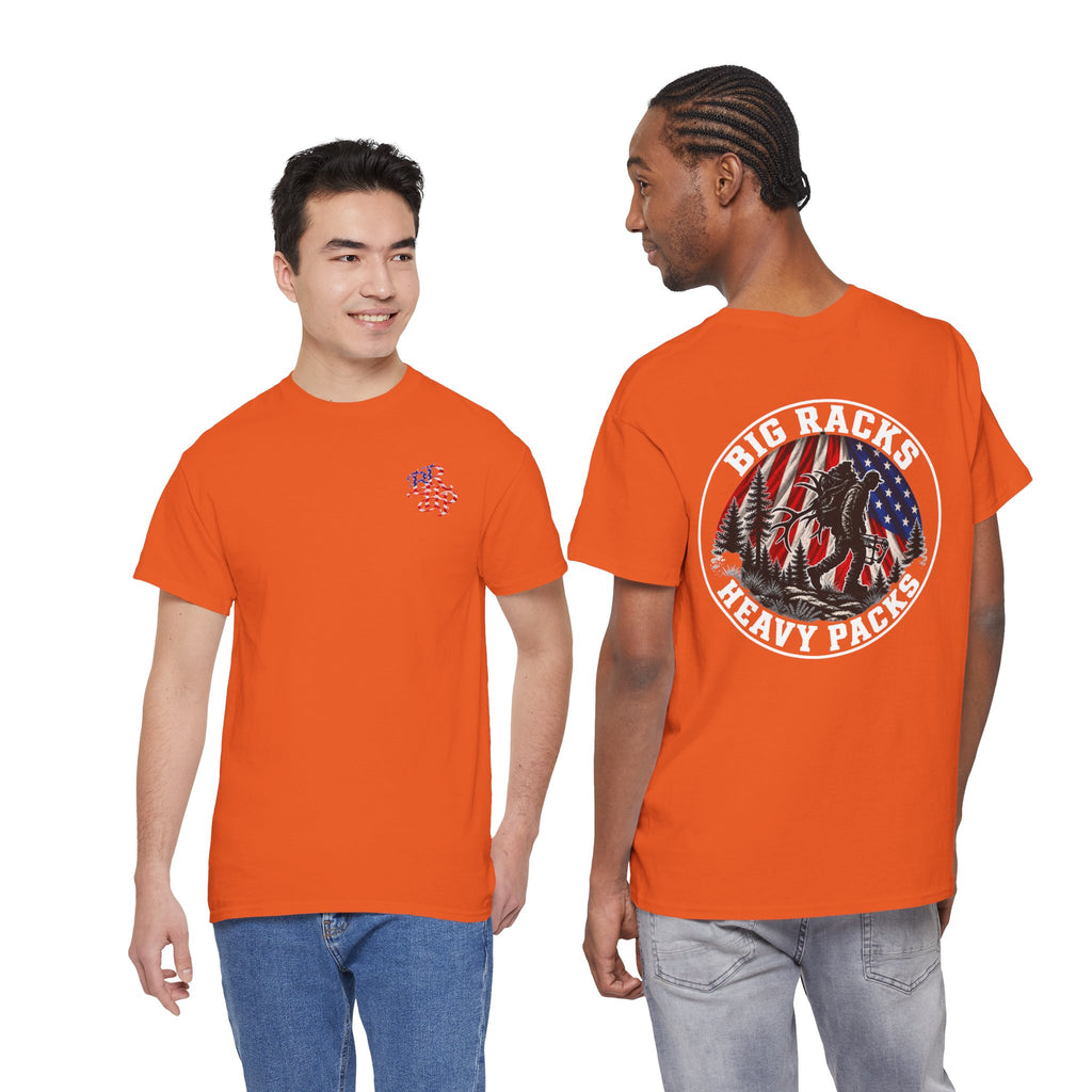Big Racks Heavy Packs Hunting Graphic T-Shirt