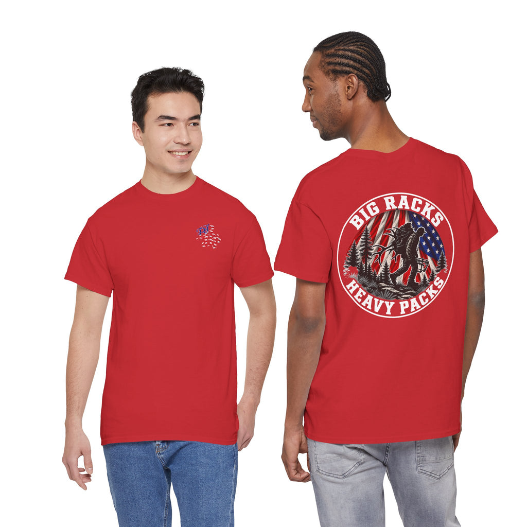 Big Racks Heavy Packs Hunting Graphic T-Shirt