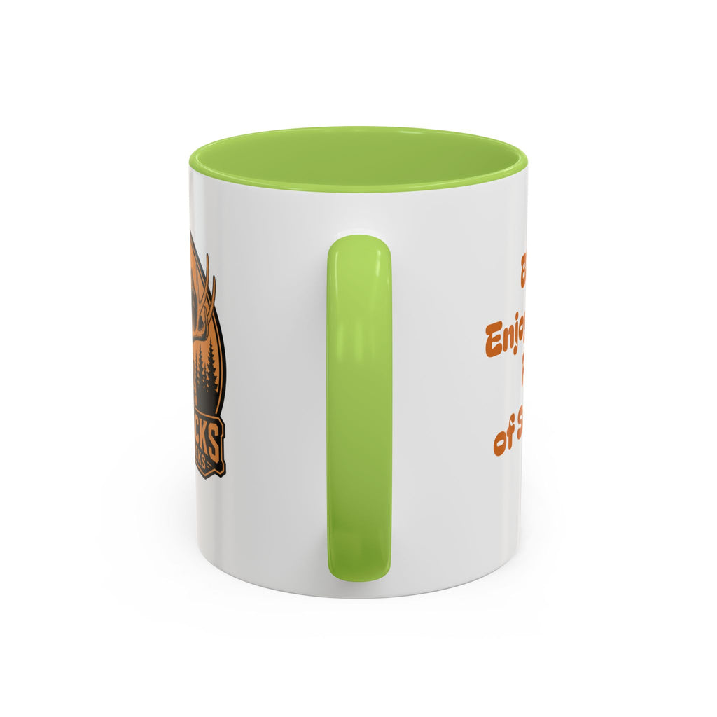 Big Racks Heavy Packs Coffee Mug — Outdoor Hunting Lodge Accent Mug