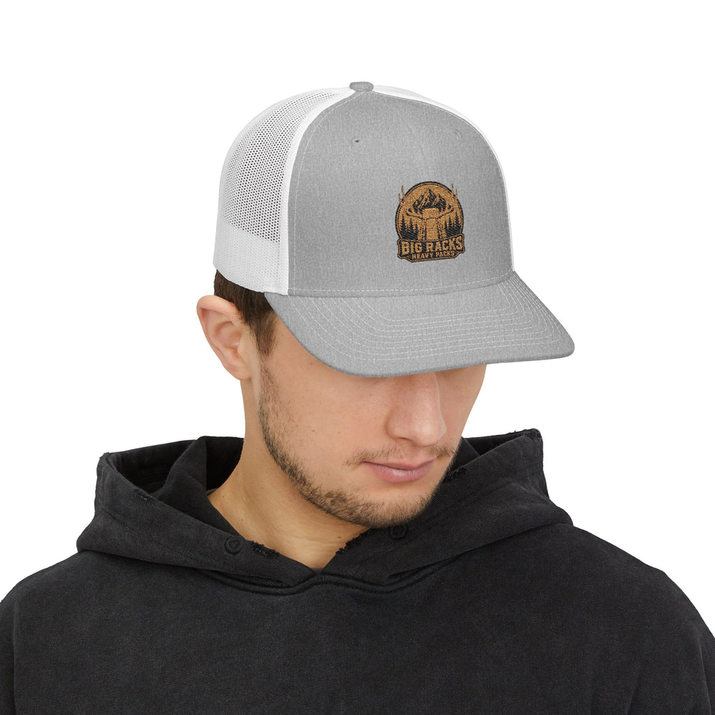 Vintage Outdoors Trucker Cap — 'Big Lakes' Embroidered Snapback