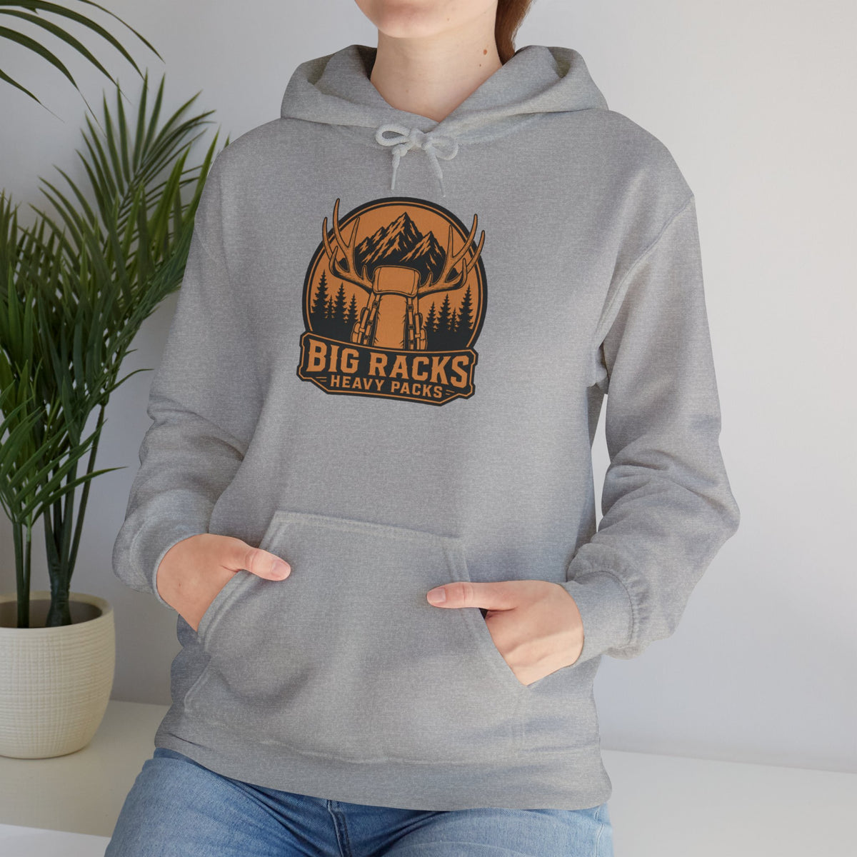 Hoodie — Big Racks Hunting Logo Pullover