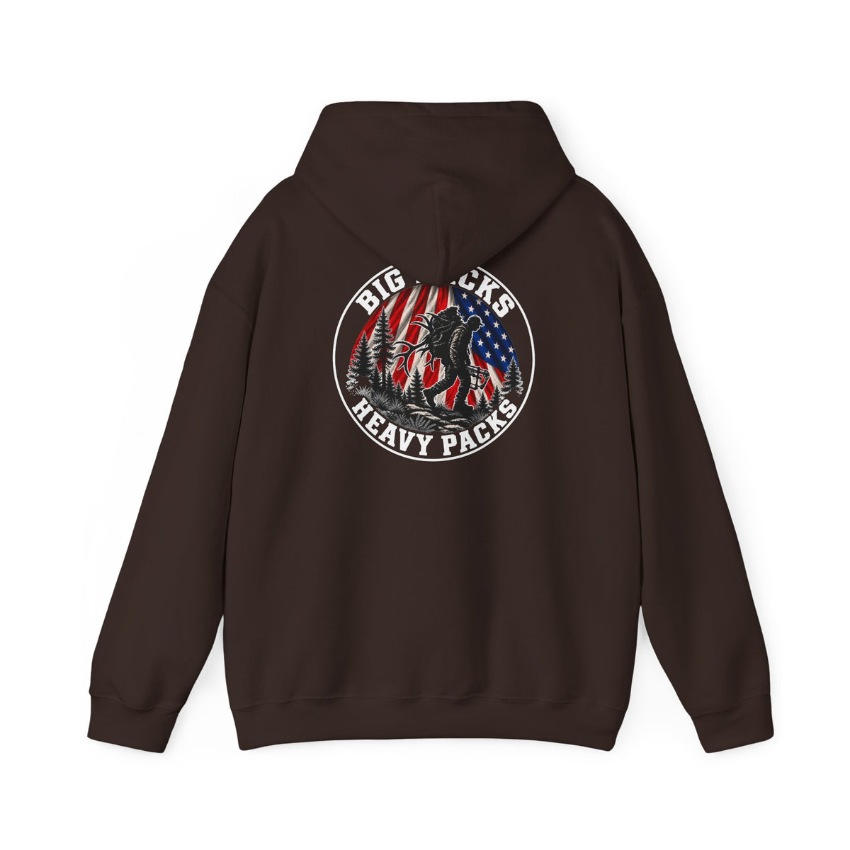 Big Rucks Heavy Pack Eagle Graphic Hoodie