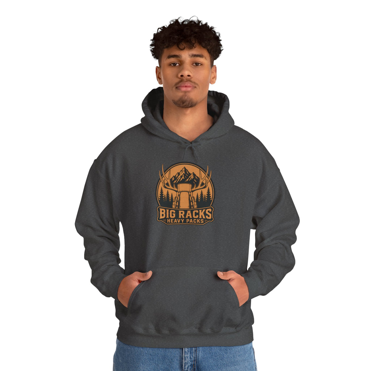 Hoodie — Big Racks Hunting Logo Pullover