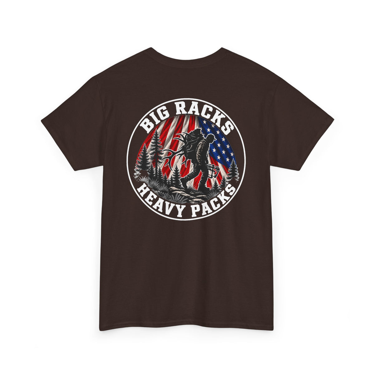Big Racks Heavy Packs Hunting Graphic T-Shirt