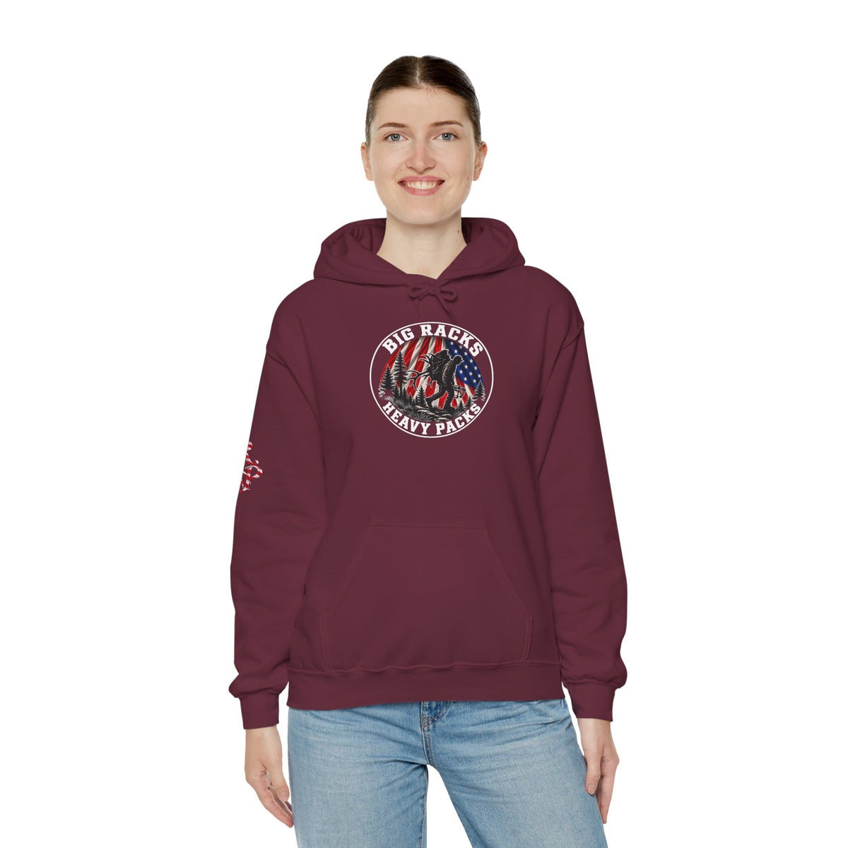 Big Racks Heavy Packer Graphic Hoodie