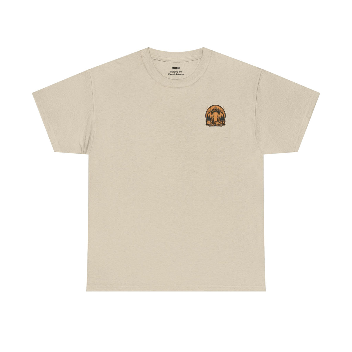 Hunting Tee — "Big Racks Heavy Packs" Antler Hunter Graphic Shirt
