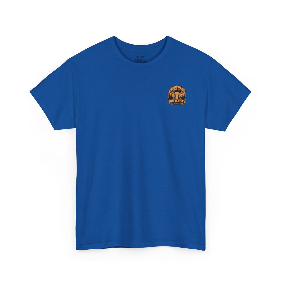 Hunting Tee — "Big Racks Heavy Packs" Antler Hunter Graphic Shirt
